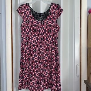 NEVER WORN! large patterned dress